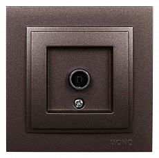 ТВ-розетка проходная Mono Electric Despina 102-232305-137