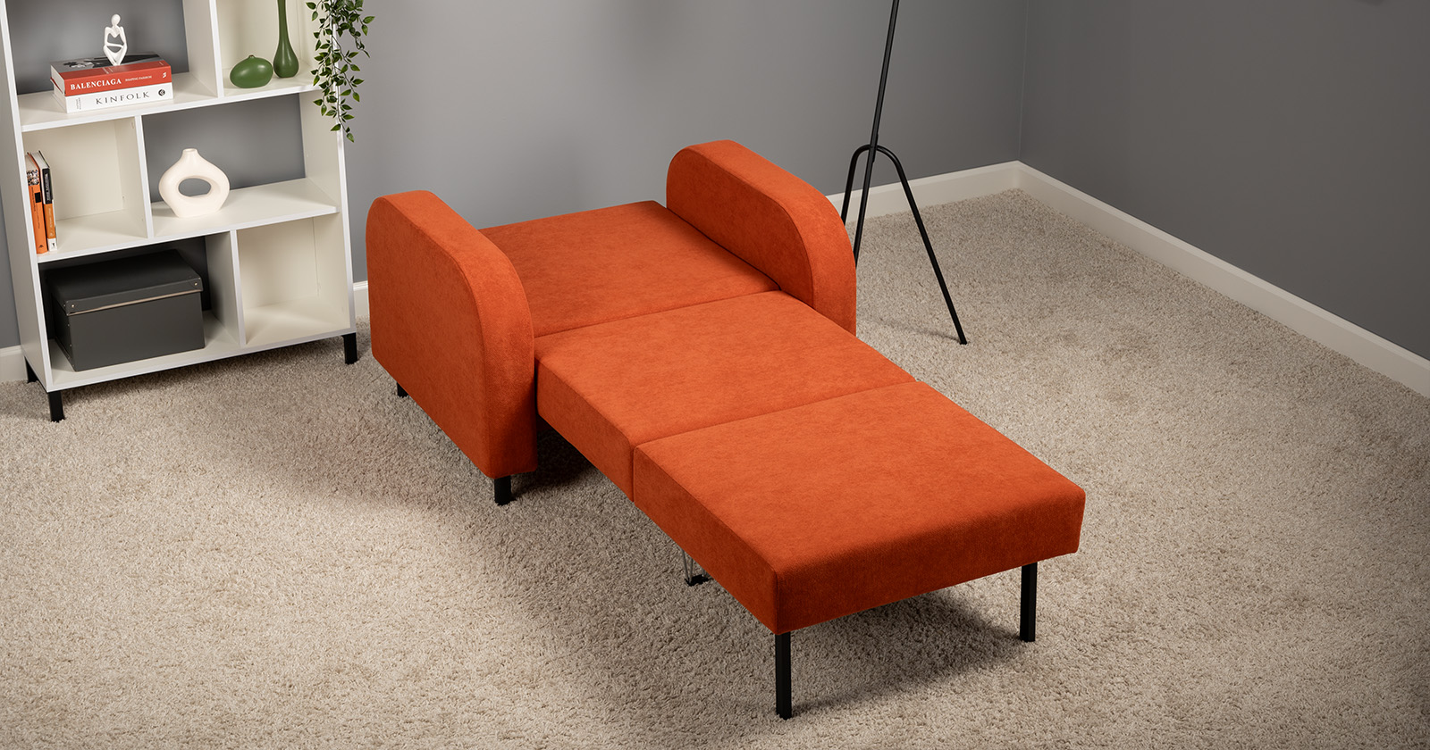 Кресло-кровать Киото ТД 781, Кирпичный