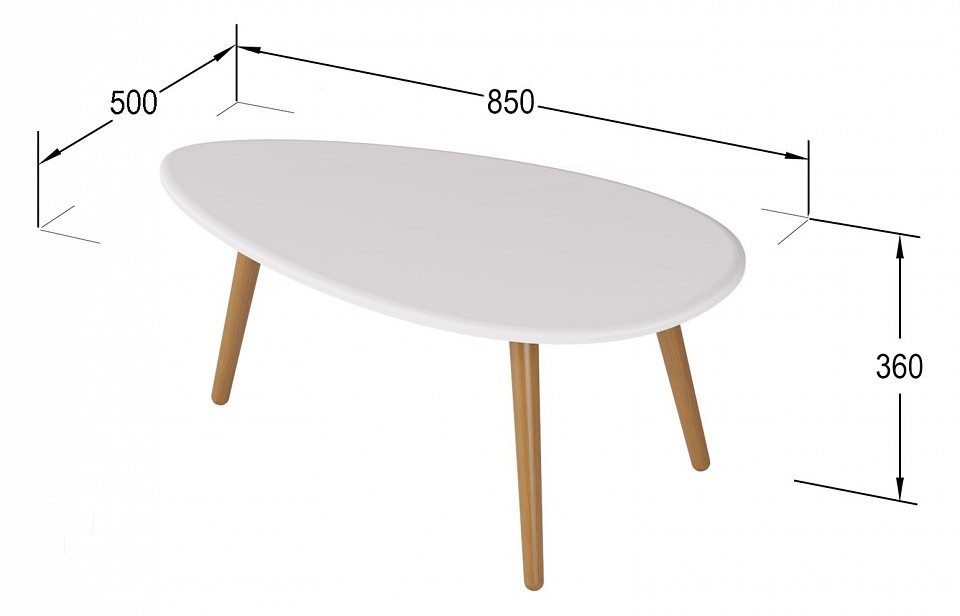 Стол журнальный Твинс