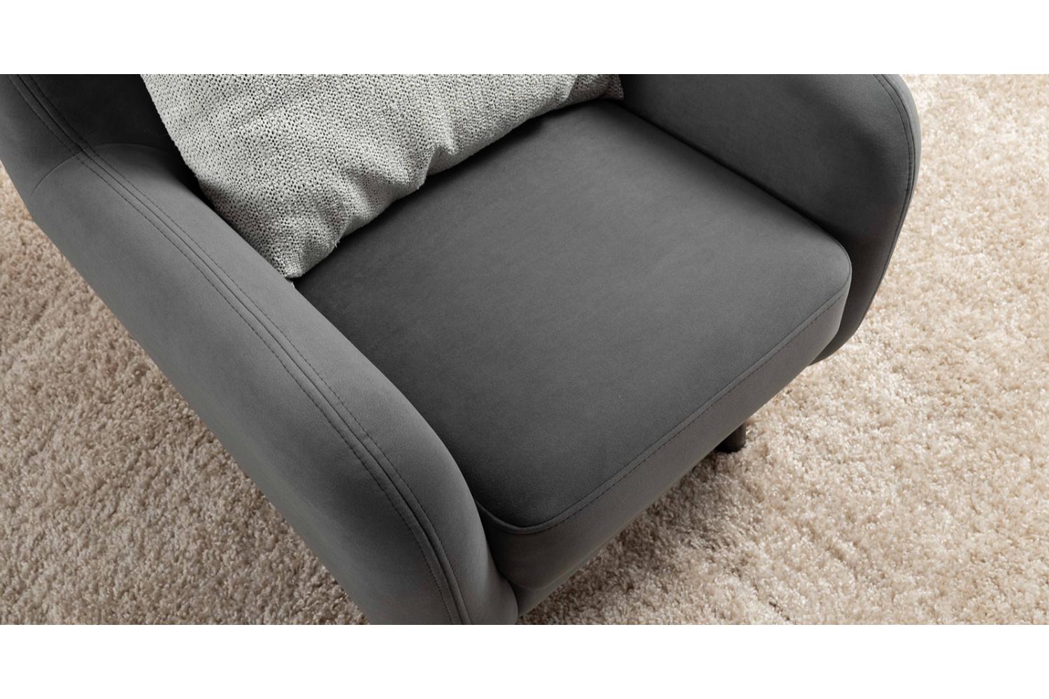 Кресло Дакота Серое