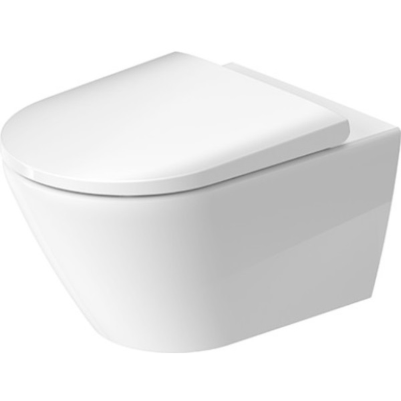 2577090000 D-NEO Унитаз подвесной 370 x 540 mm, Rimless, крепёж