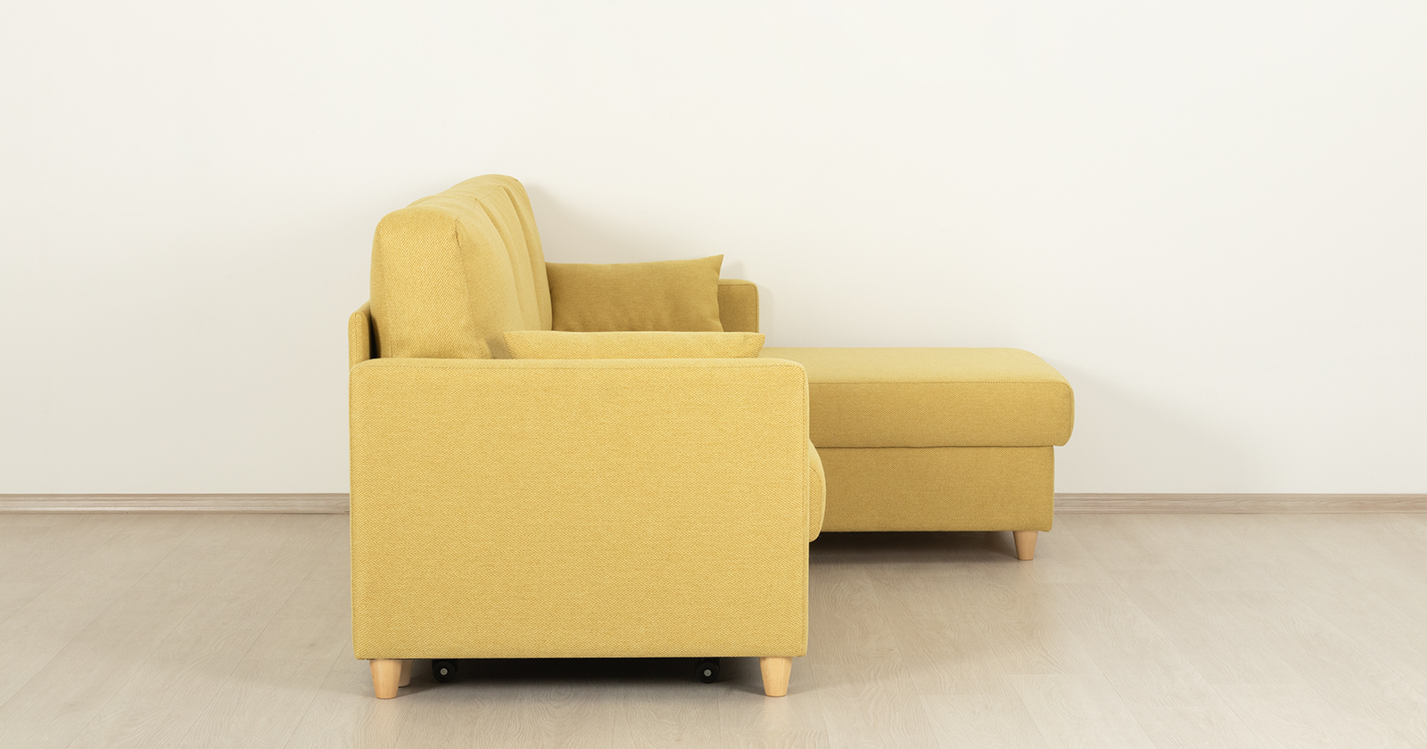 Диван кровать угловой Дилан, Желтый