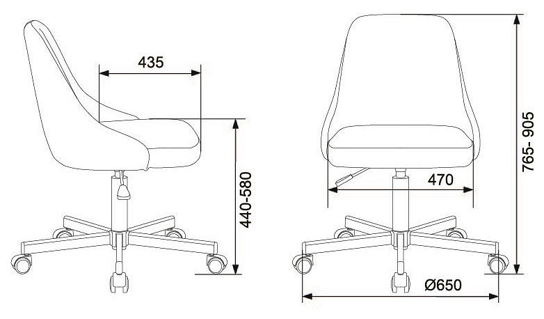 Стул компьютерный CH-340M