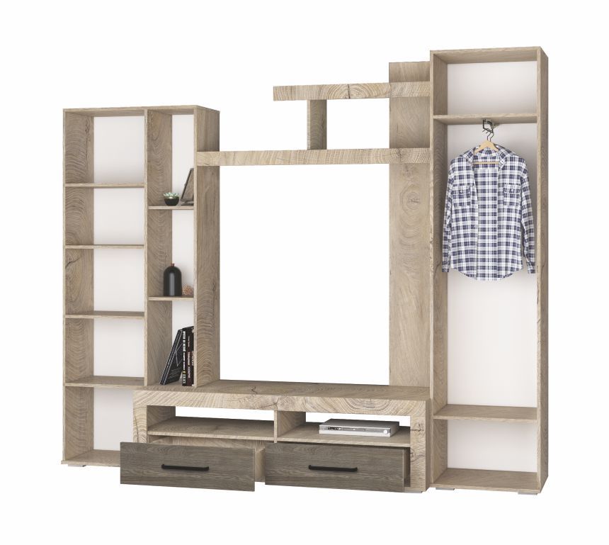 Стенка в гостиную в современном стиле Марсель-4