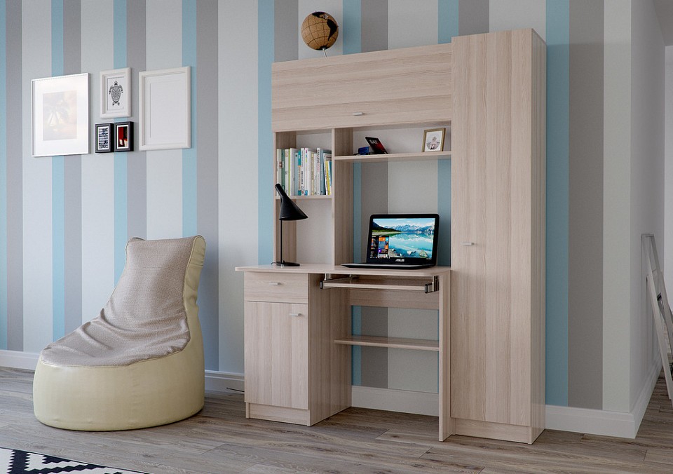 Стол компьютерный Альфа 6-0603