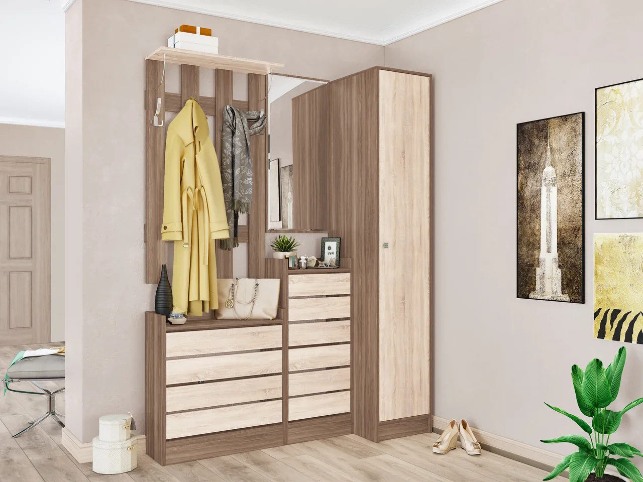 Пенал Ямайка ЯПП-1, ясень шимо