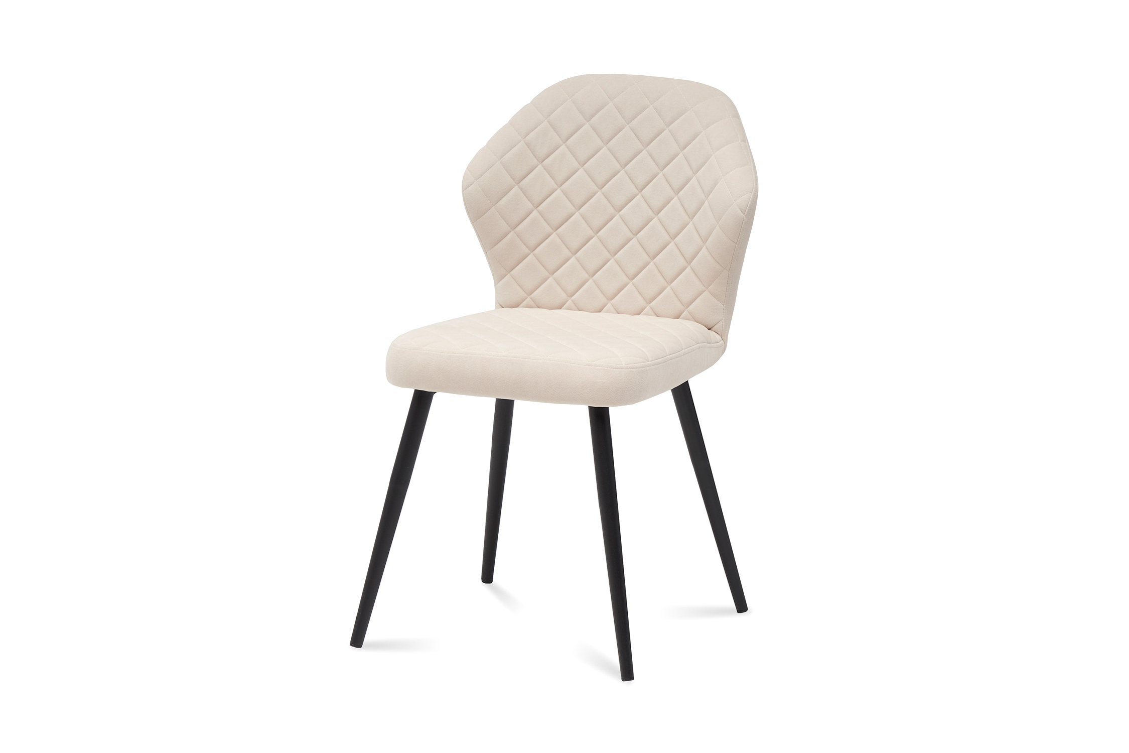 Стул Кельн черный муар / светло-бежевый