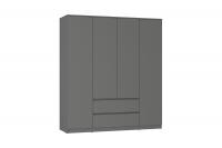 Шкаф 4-х створчатый ШК-13 Симпл графит