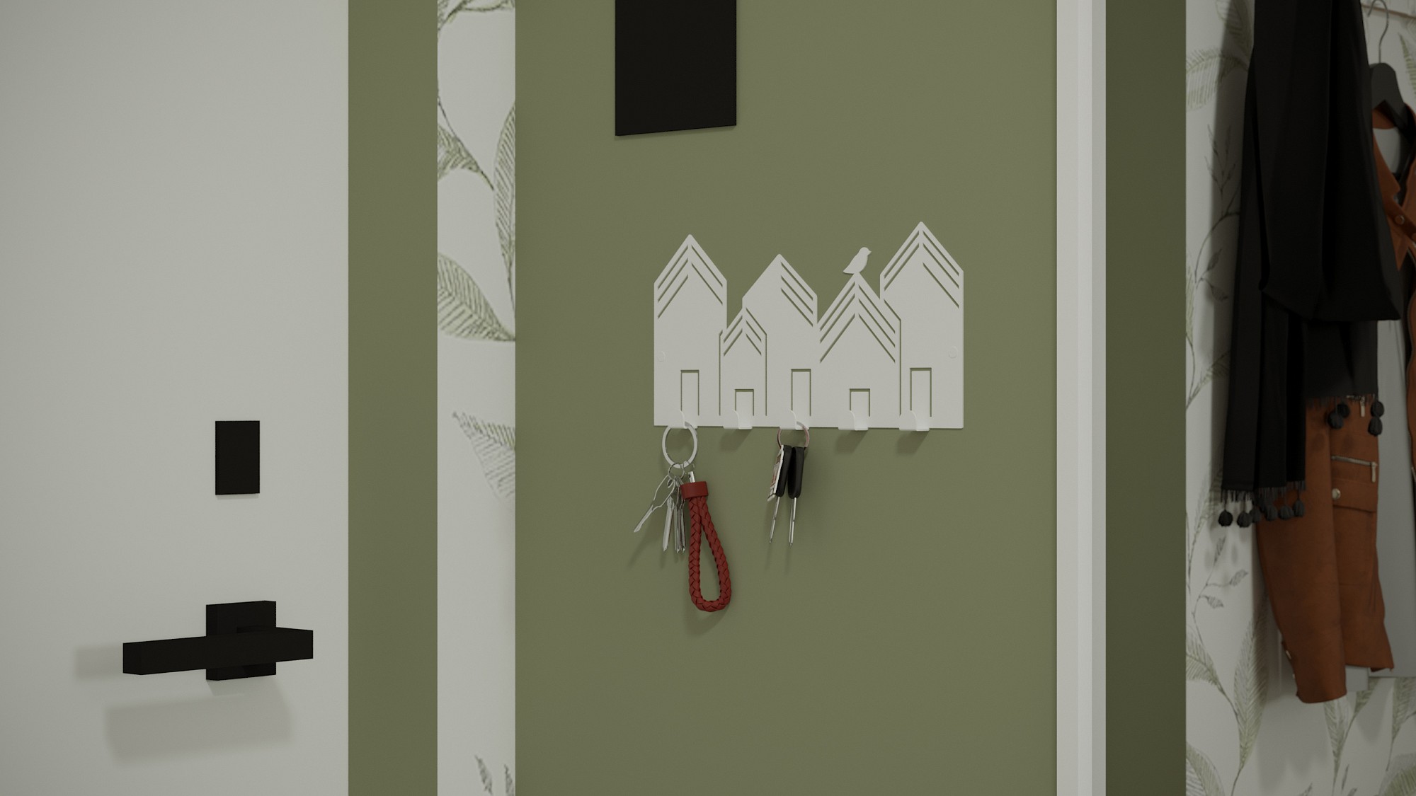 Вешалка настенная Хигс ДМ01