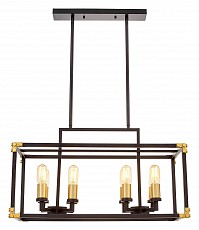 Подвесной светильник LUMINA DECO Waldorf LDP 1140-8 BK+MD