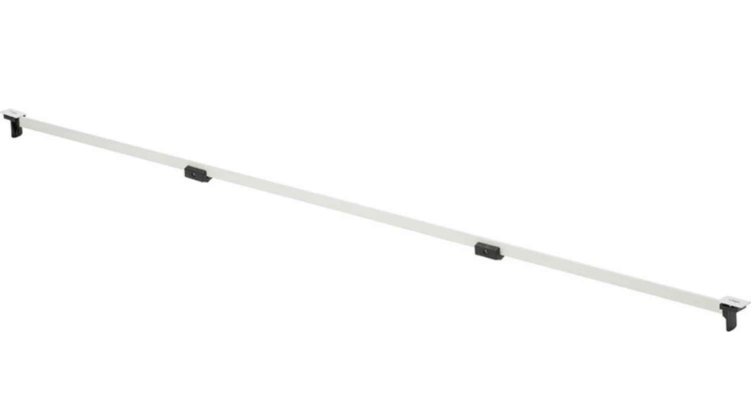711887 Advantix Vario (Visign SR4) Дизайн-вставка 300-1200 мм с компл. для монтажа и бок. накладками, белый, нержавеющая сталь, модель 4965.33