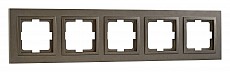 Рамка на 5 постов Mono Electric Style Aluminium 107-810000-164