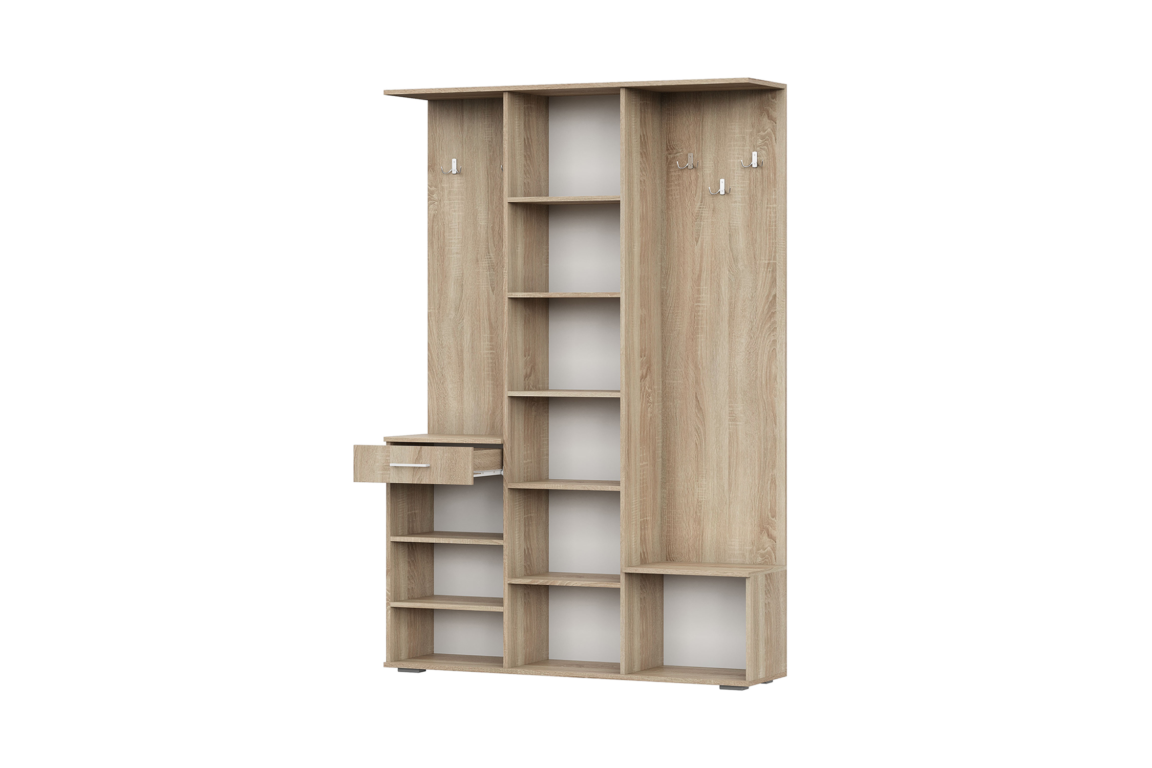 Прихожая Дюна дуб сонома / белый