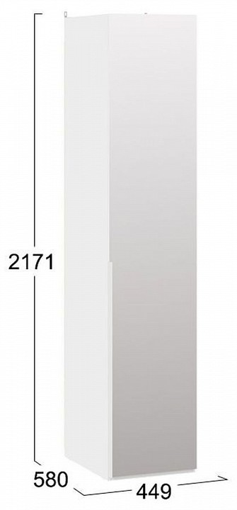 Шкаф для белья Порто СМ-393.07.002