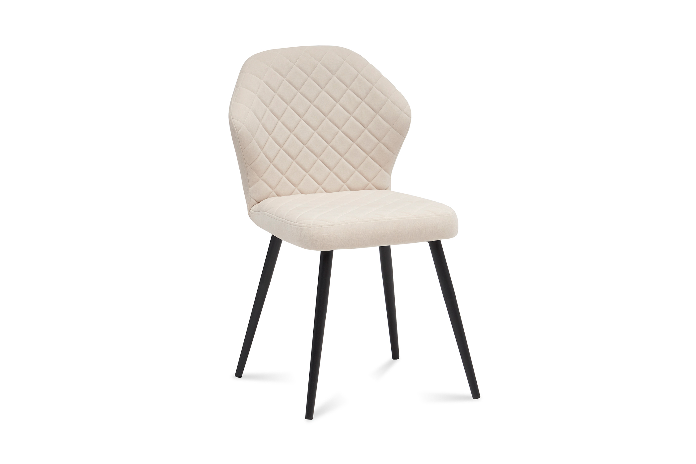 Стул Кельн черный муар / светло-бежевый