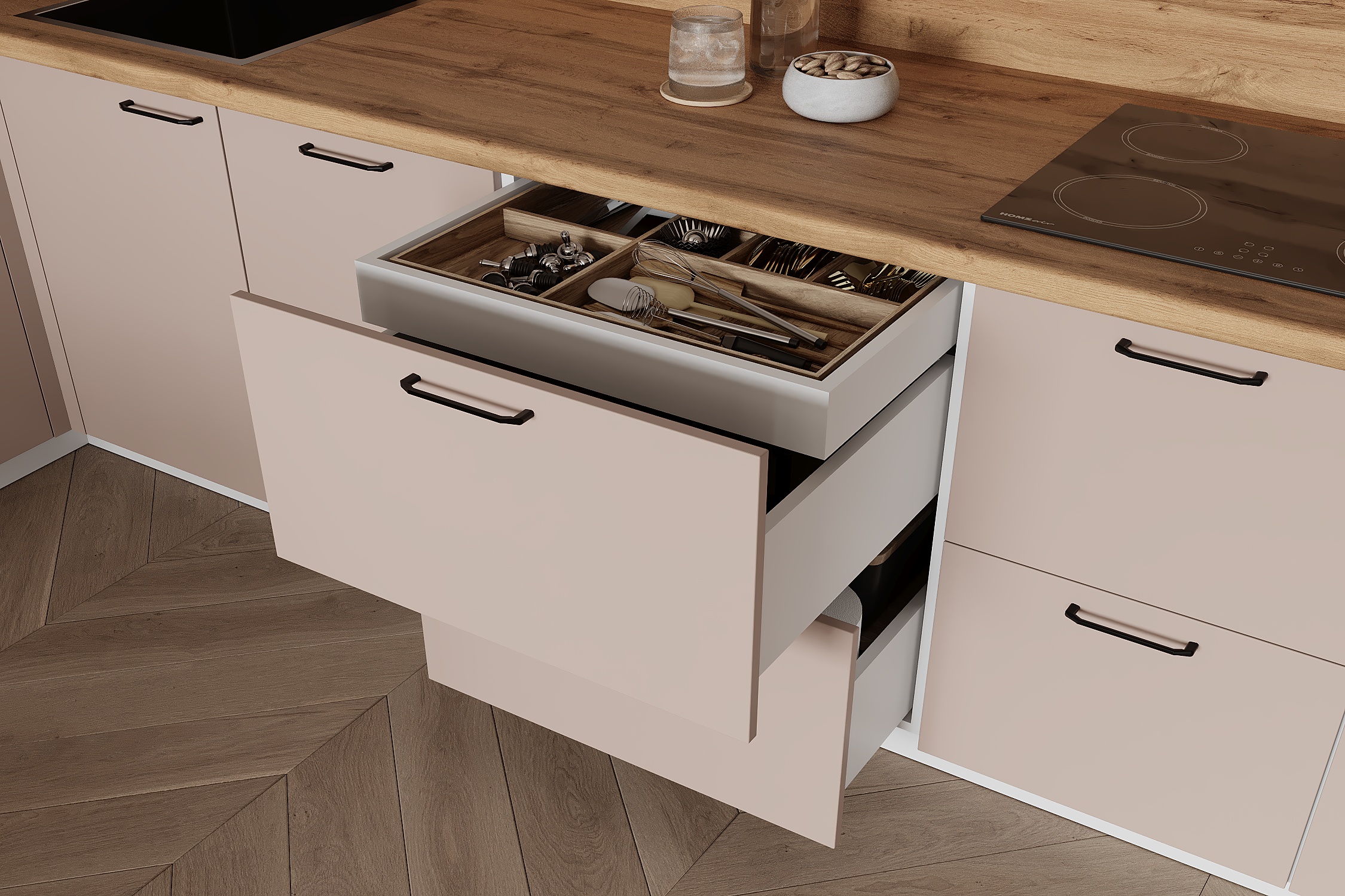 КГ Угловой 1500х3000 (без пм) Эмаль, Крем  Арника РМ в.3