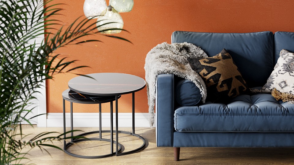 Набор из 2 столов журнальных Стелла