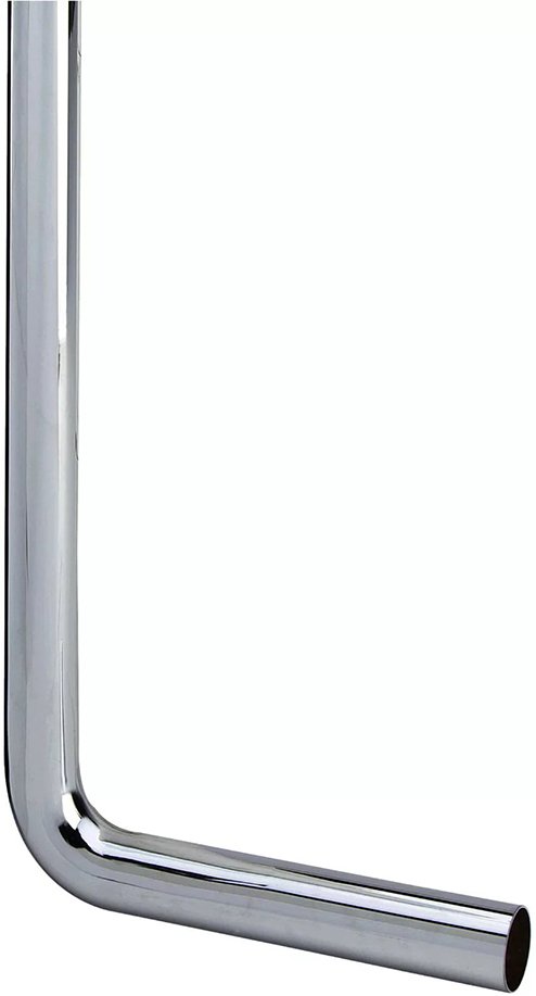 102654 Отводное колено 90 градусов для бутылочных сифонов, латунь, 32 х 220 х 680, хром