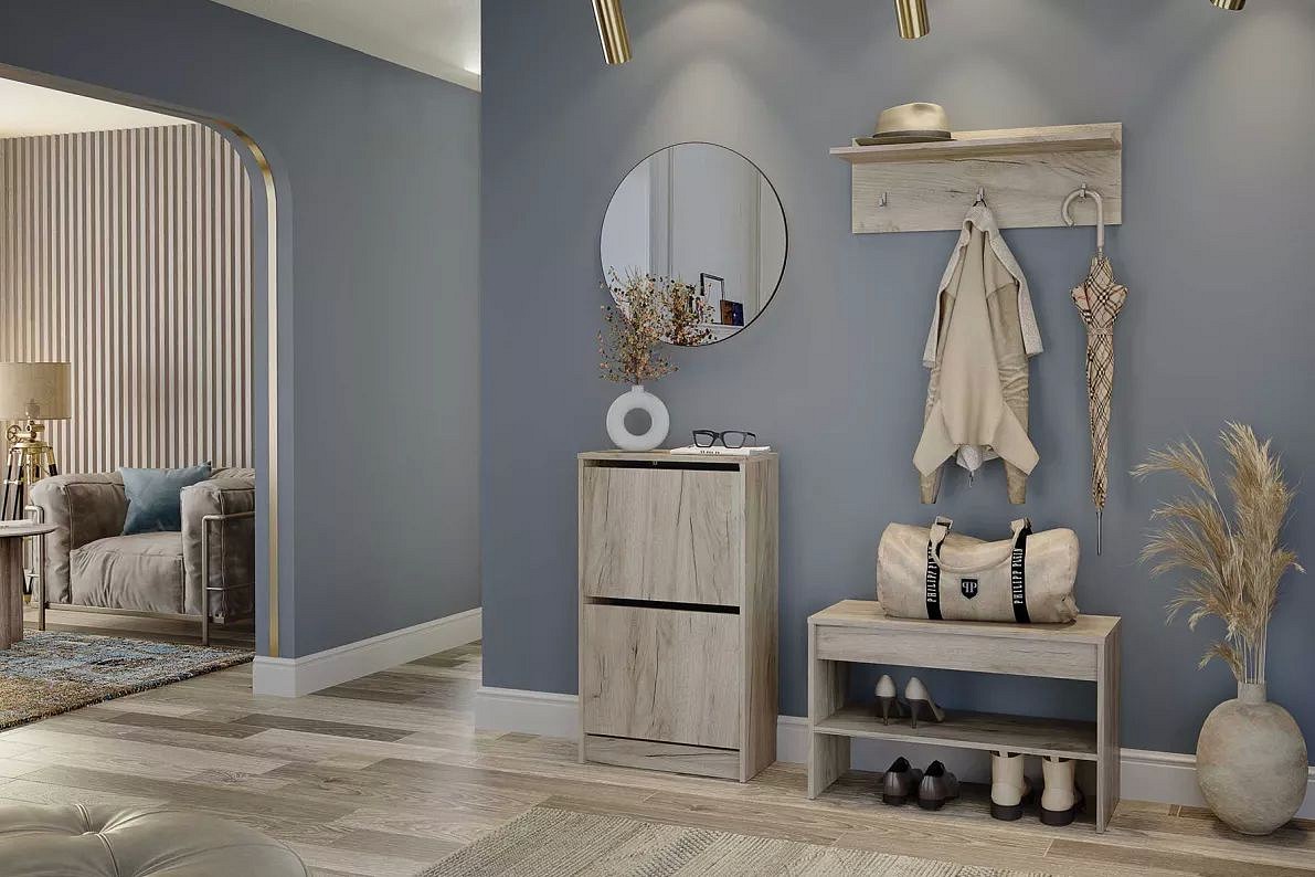 Стенка для прихожей Лофт 117.10