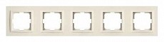 Рамка на 5 постов Mono Electric Larissa 103-010100-164