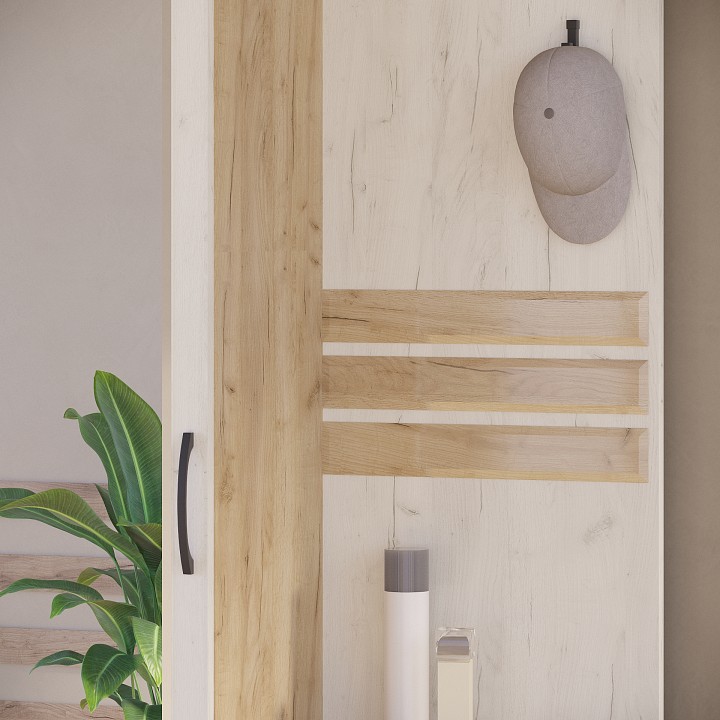 Стенка для прихожей Альберто 2-3438