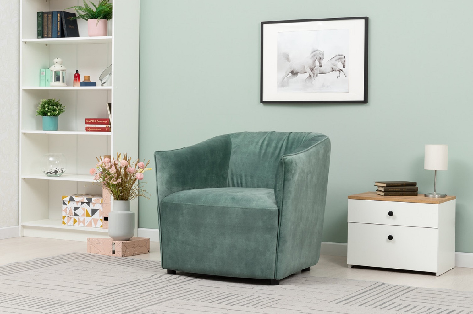 Кресло Флеш Зеленое