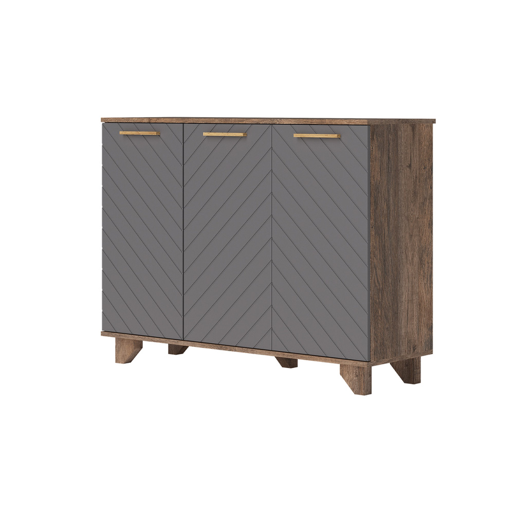 Ньёрд Комод 1200 Дуб Самдал/Черника