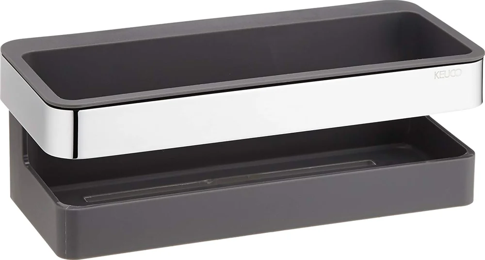 12758010001 COLLECTION MOLL Корзинка для душа, хром/антрацит