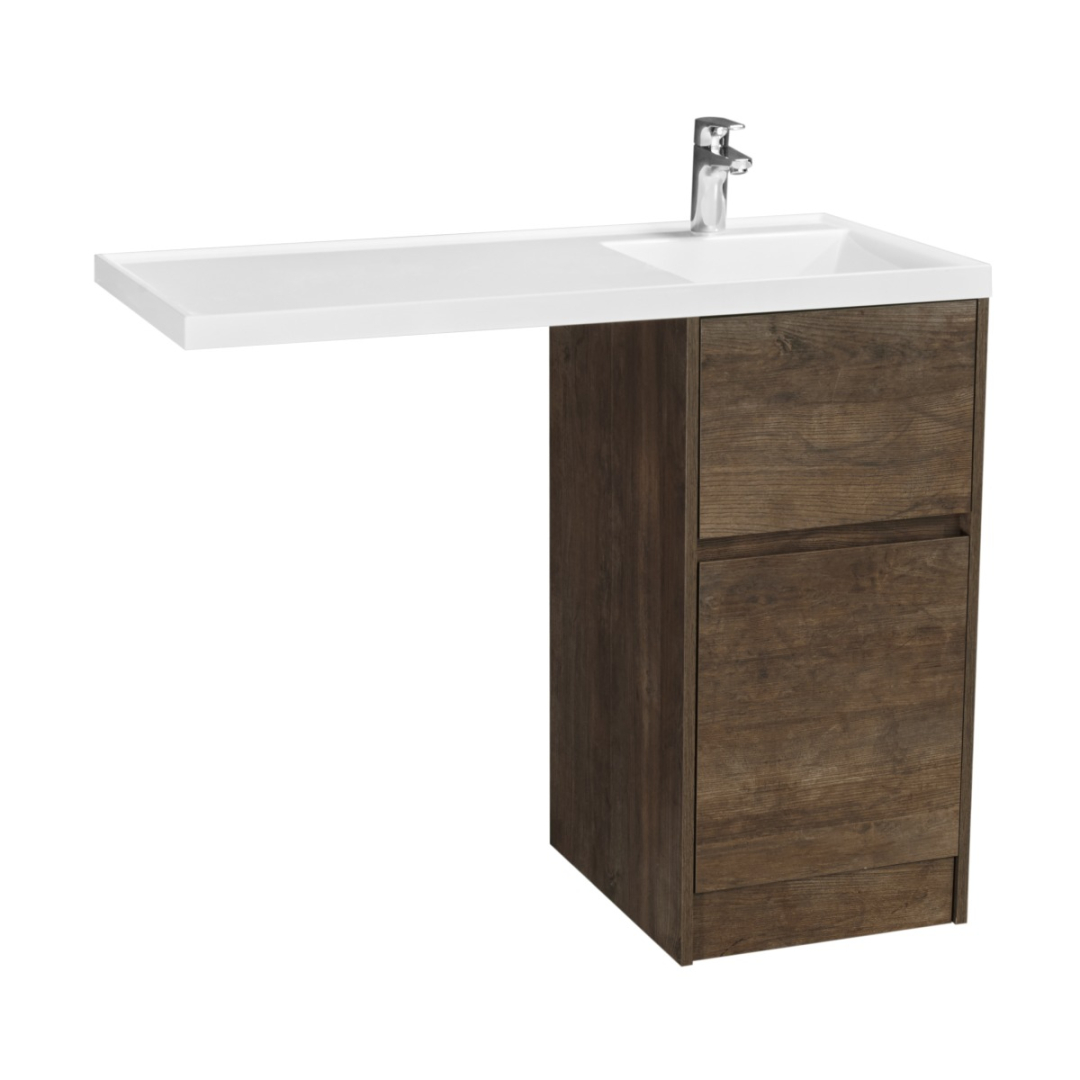 1A2670K1LHDY0 Набор: 1A267001LHDY0 Тумба под раковину Лондри 40 Дуб кантри (рак.1A72223KLH010, 1A72833KLH01L заказывается ОТДЕЛЬНО!)