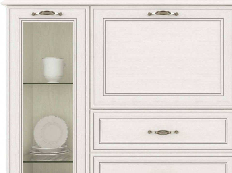 Тумба-витрина Tiffany 2V1D3S