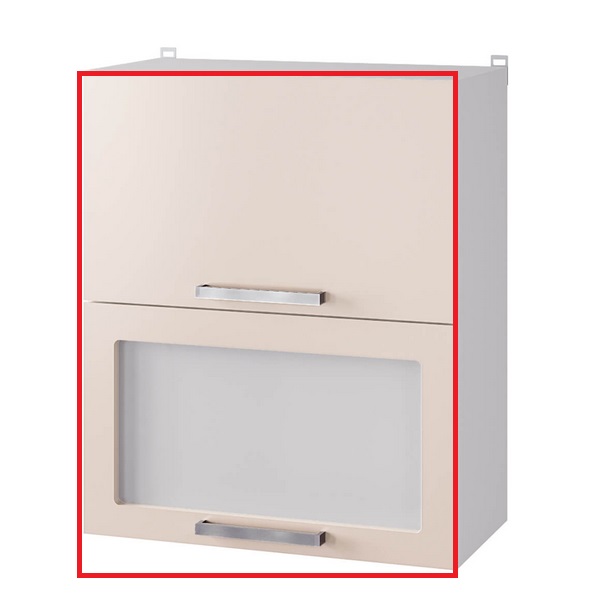 Фасад 6В3 арабика ваниль (МДФ) MF06