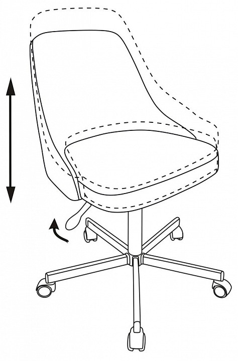 Стул компьютерный CH-340M