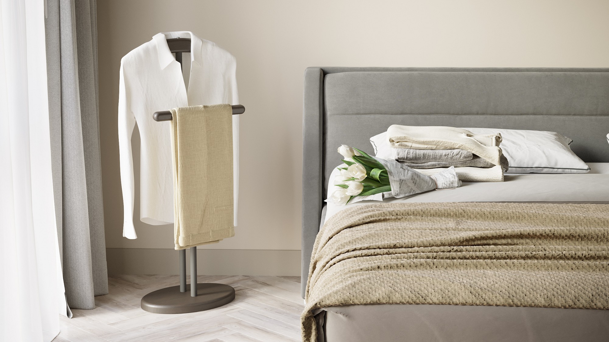 Вешалка для костюма Напольная