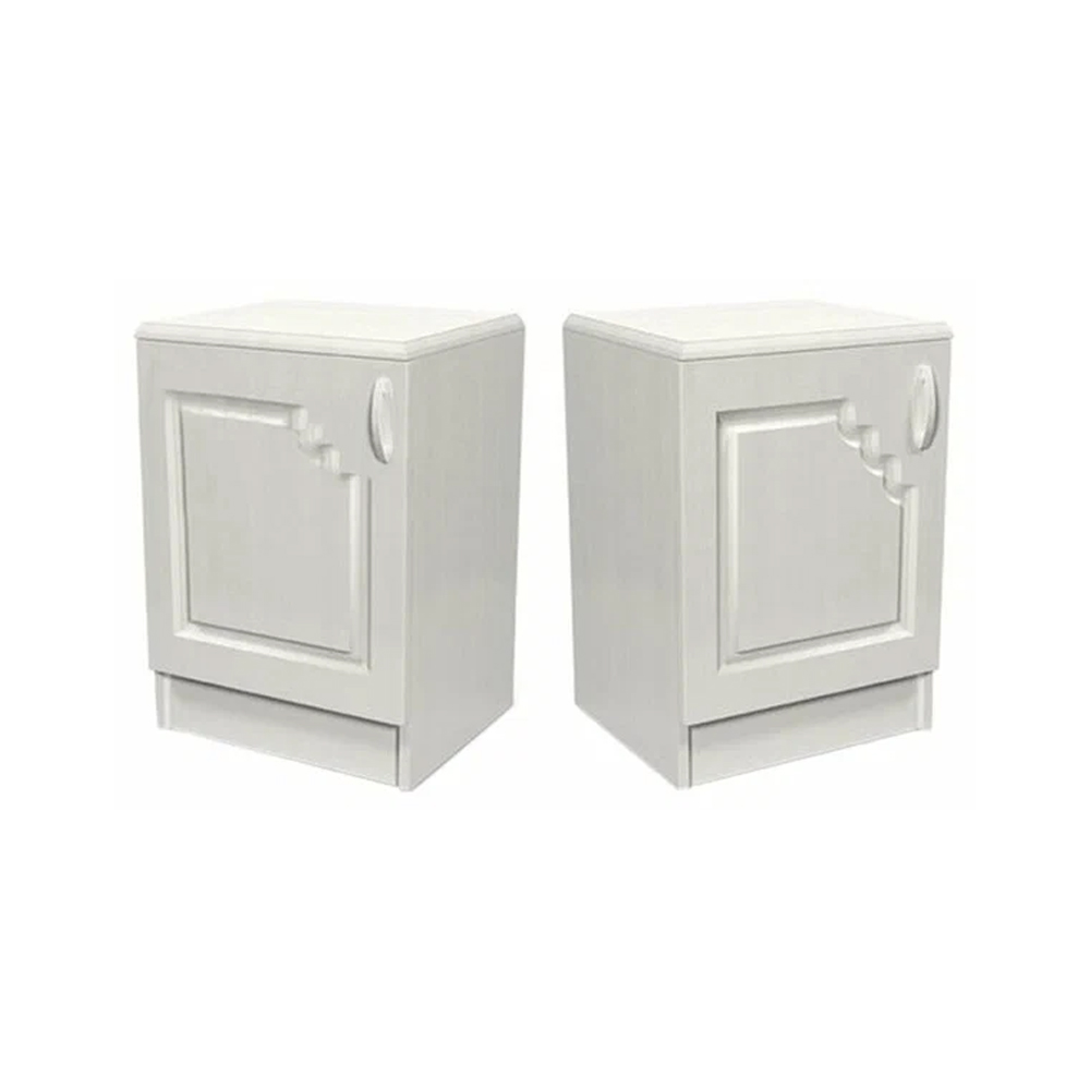 Тумбы прикроватные Гармония (2 шт.), Белый Глянец