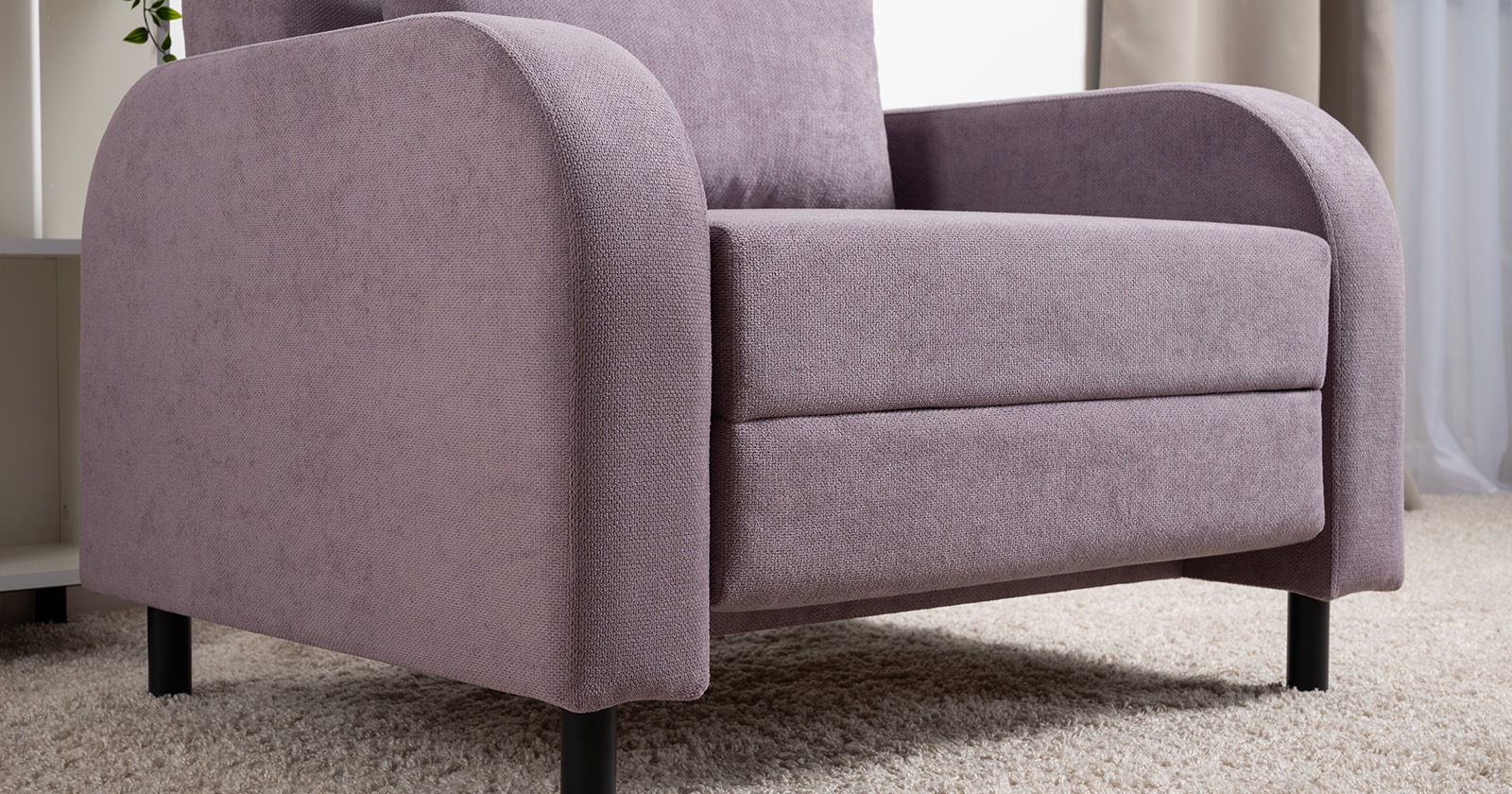 Кресло-кровать Киото ТД 782, Сирень