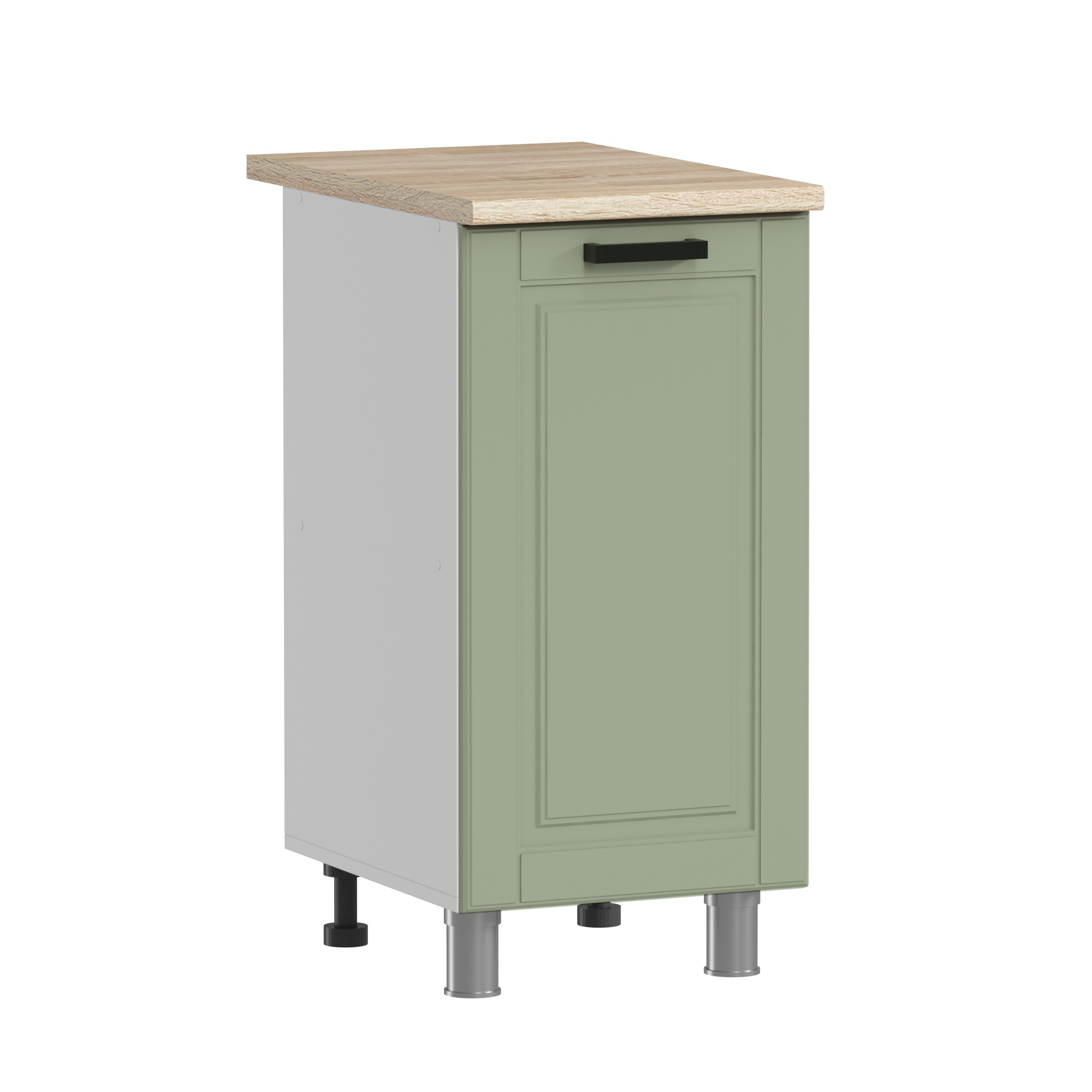 МК Аленушка Н 400 Астра Фисташка,скоба черный (со столешницей)