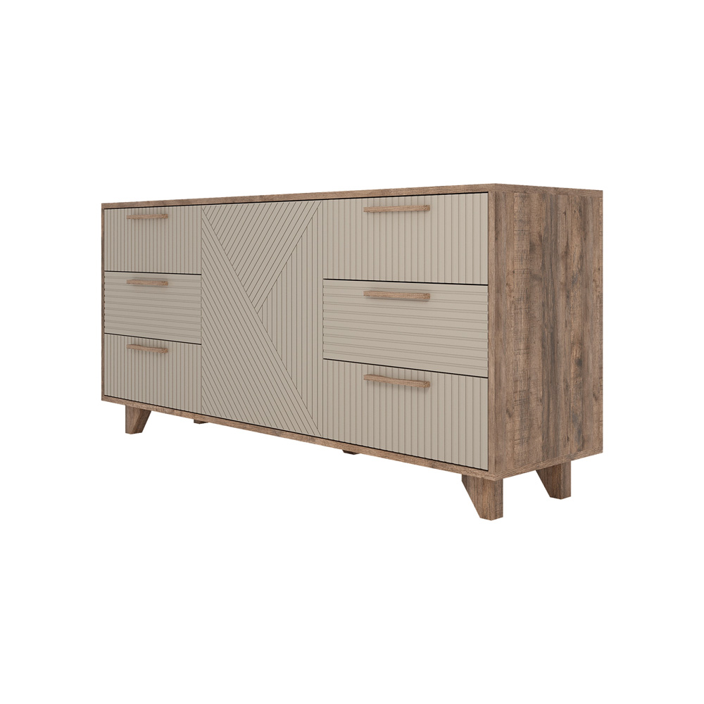 Ньёрд Комод Н 1500.7 Дуб Самдал / Ива пепельная