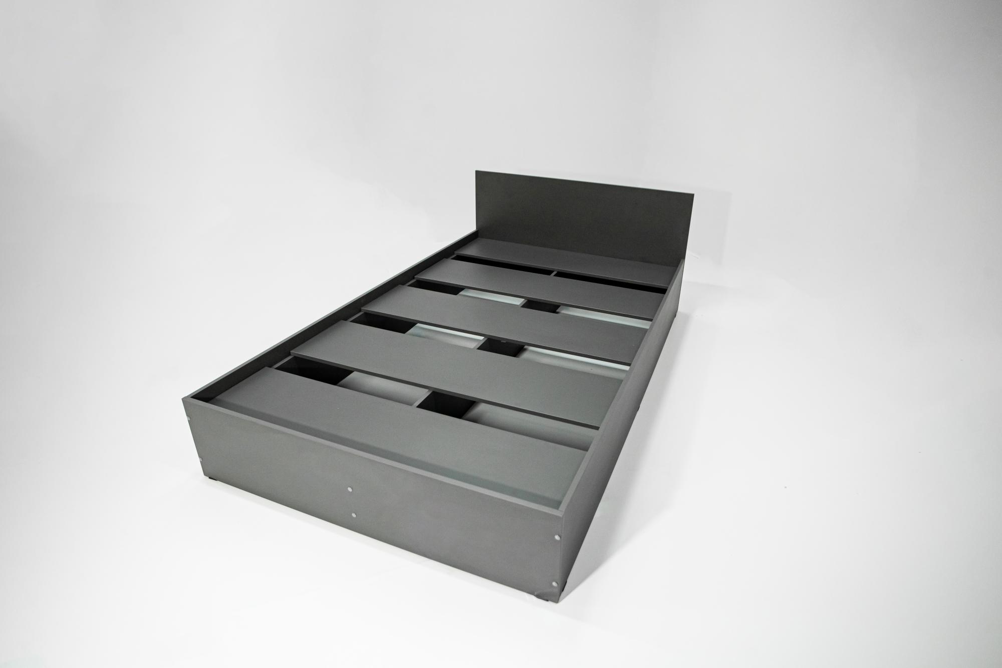 МС Охта Лайт Кровать 1.2 Антрацид