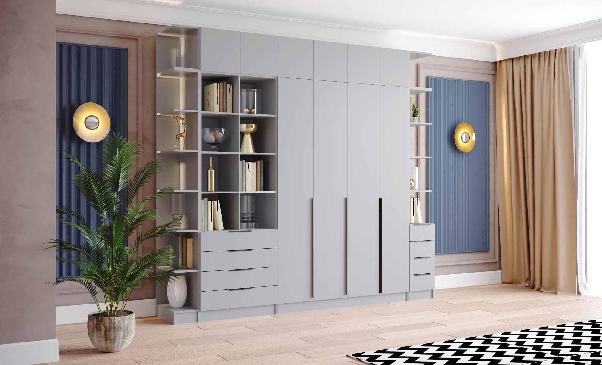 Антресоль Мадрид (0,5) 300 камень серый