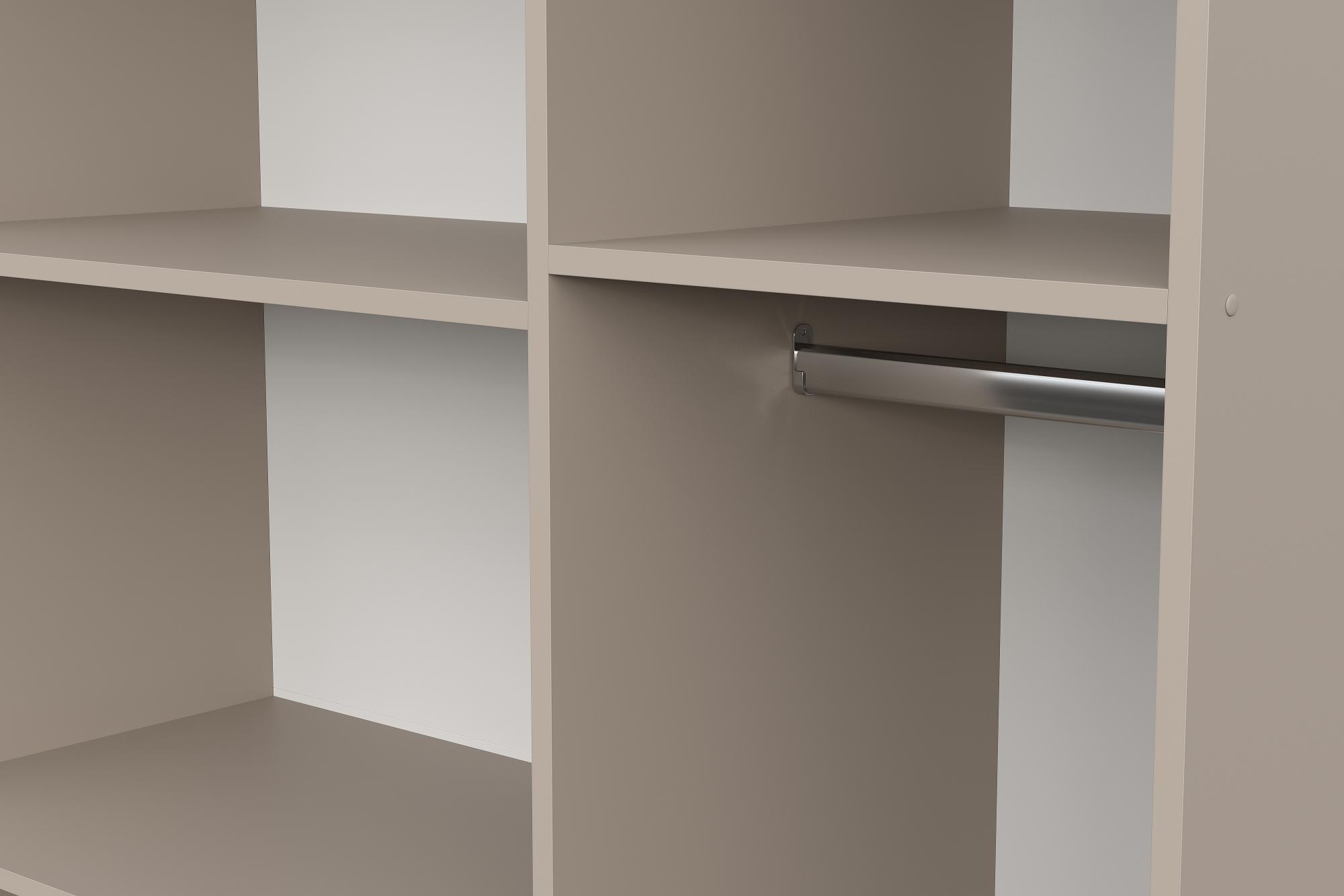 Шкаф четырехстворчатый Денвер (Серия 2) Меланж