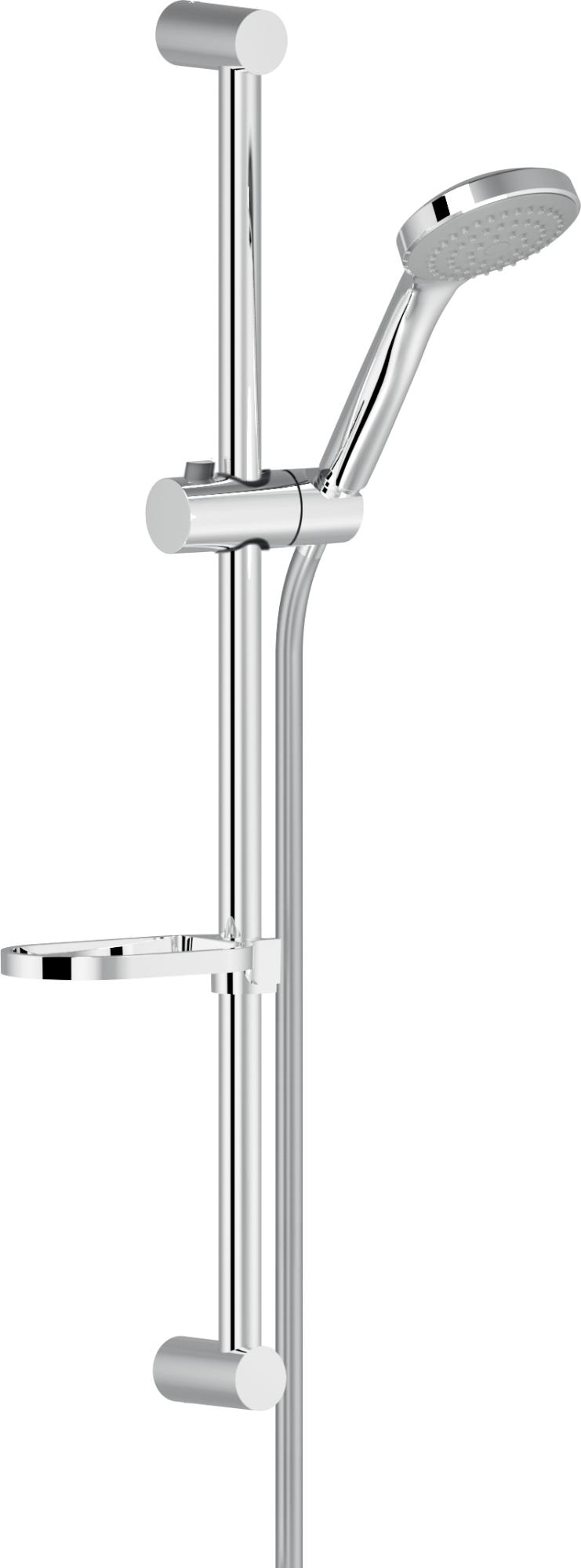 AD140/64CR душевой гарнитур 68,5 см