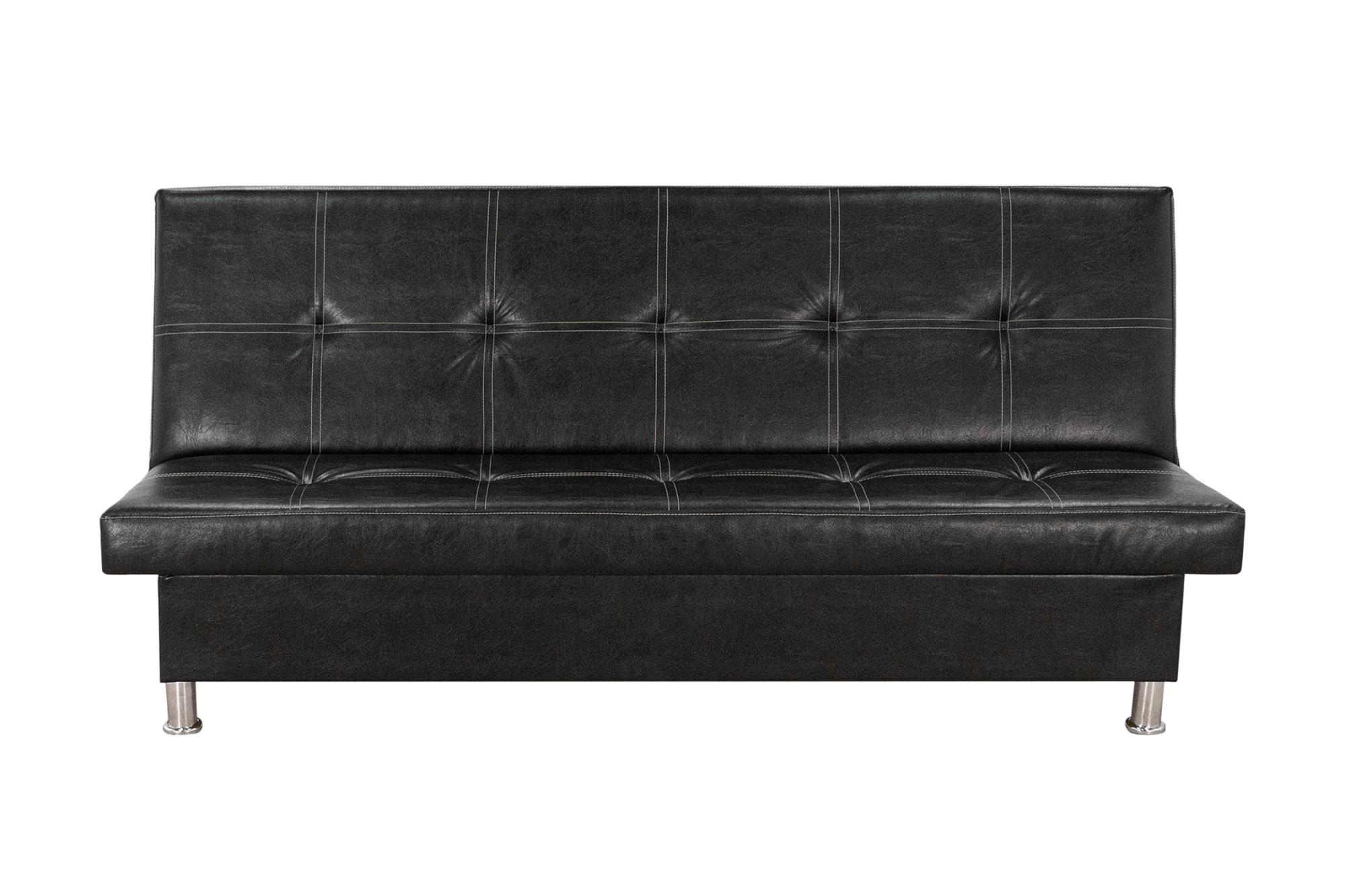 Диван клик-кляк Бомонд черный