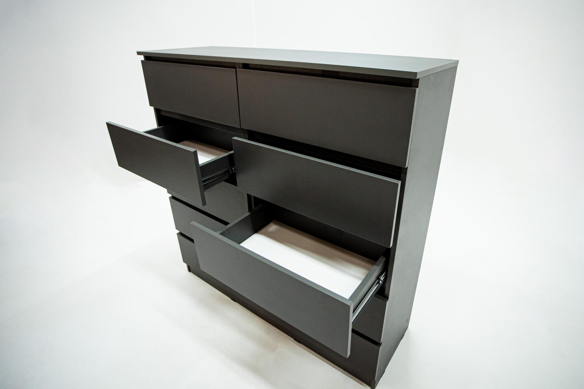 МС Охта Лайт Комод 1200.10 Антрацид