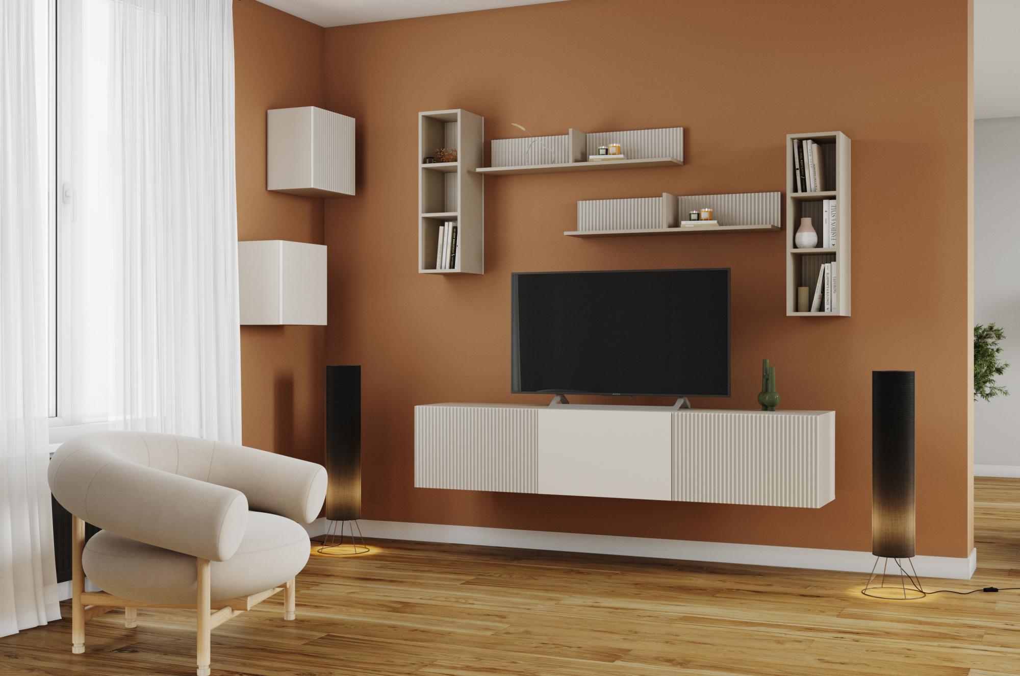 Гостиная Сириния Комод кашемир/сантьяго софт