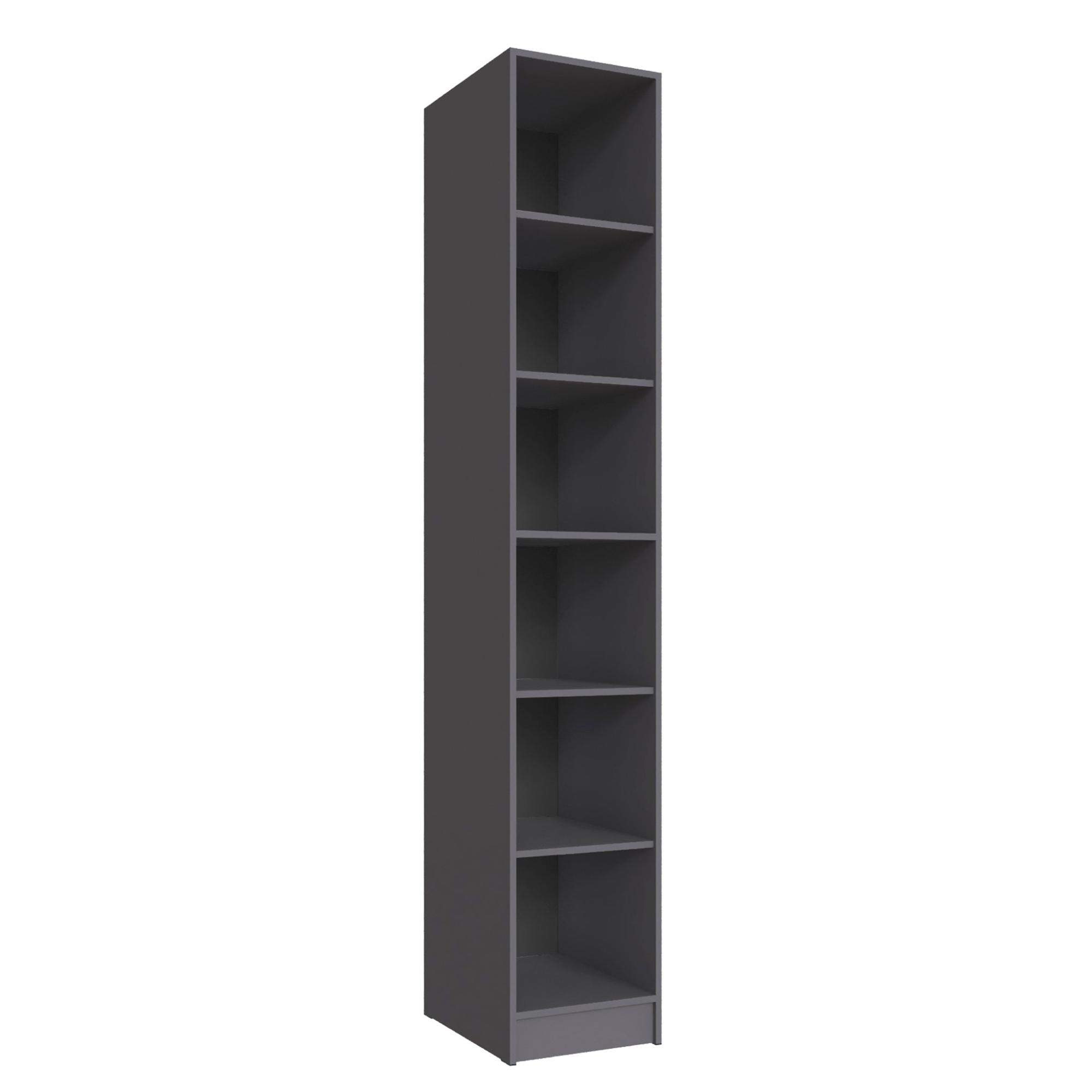 Стеллаж Мадрид (0,4) графит серый