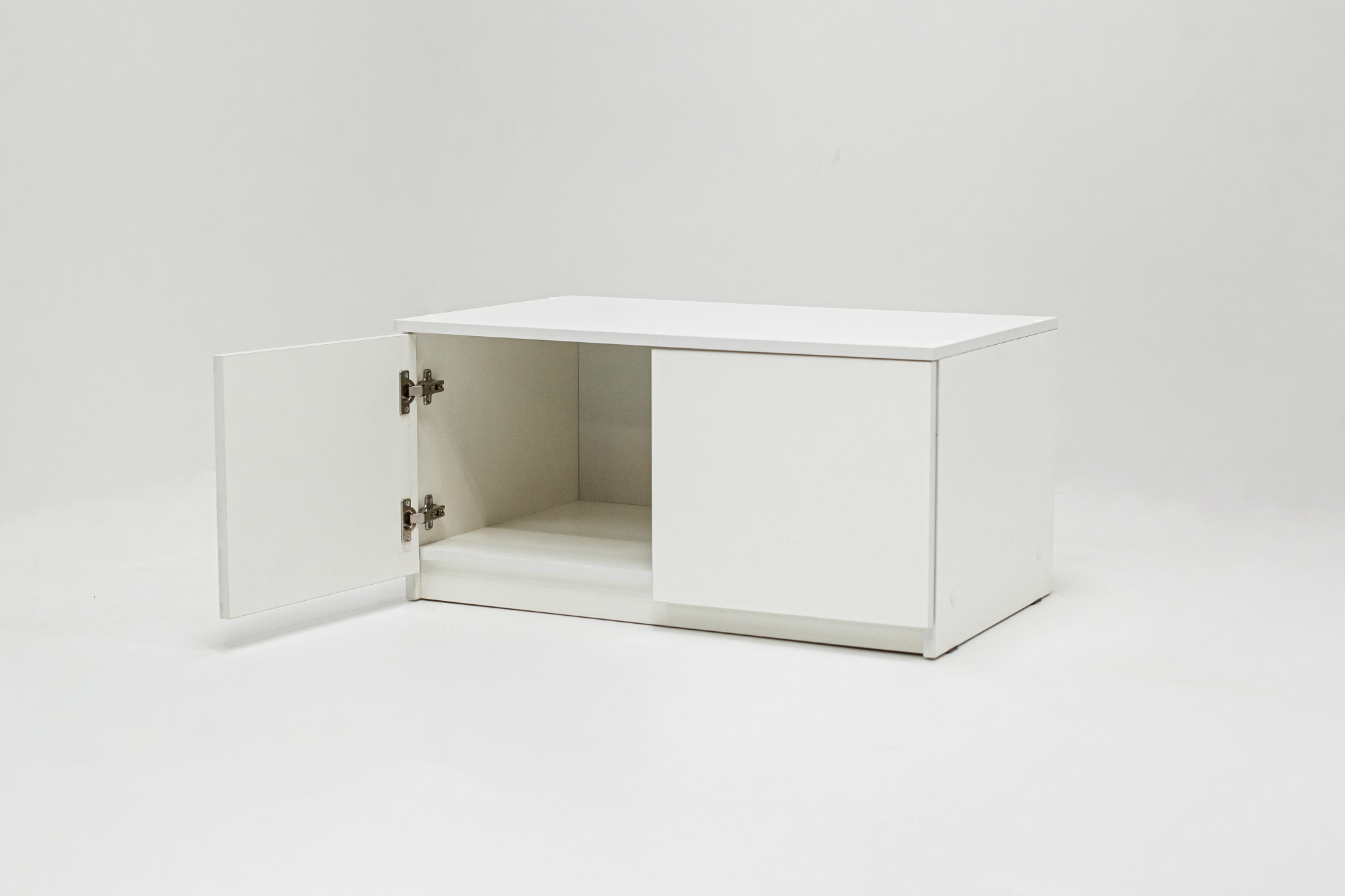 МС Охта Лайт ТумбаАнтресоль 800 Белый гладкий