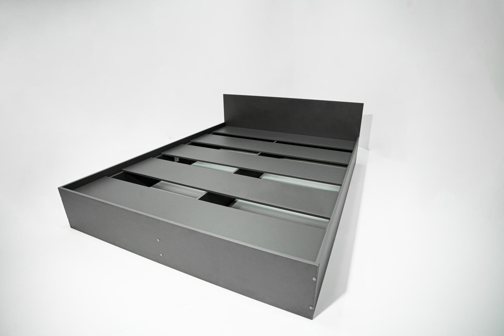 МС Охта Лайт Кровать 1.6 Антрацид