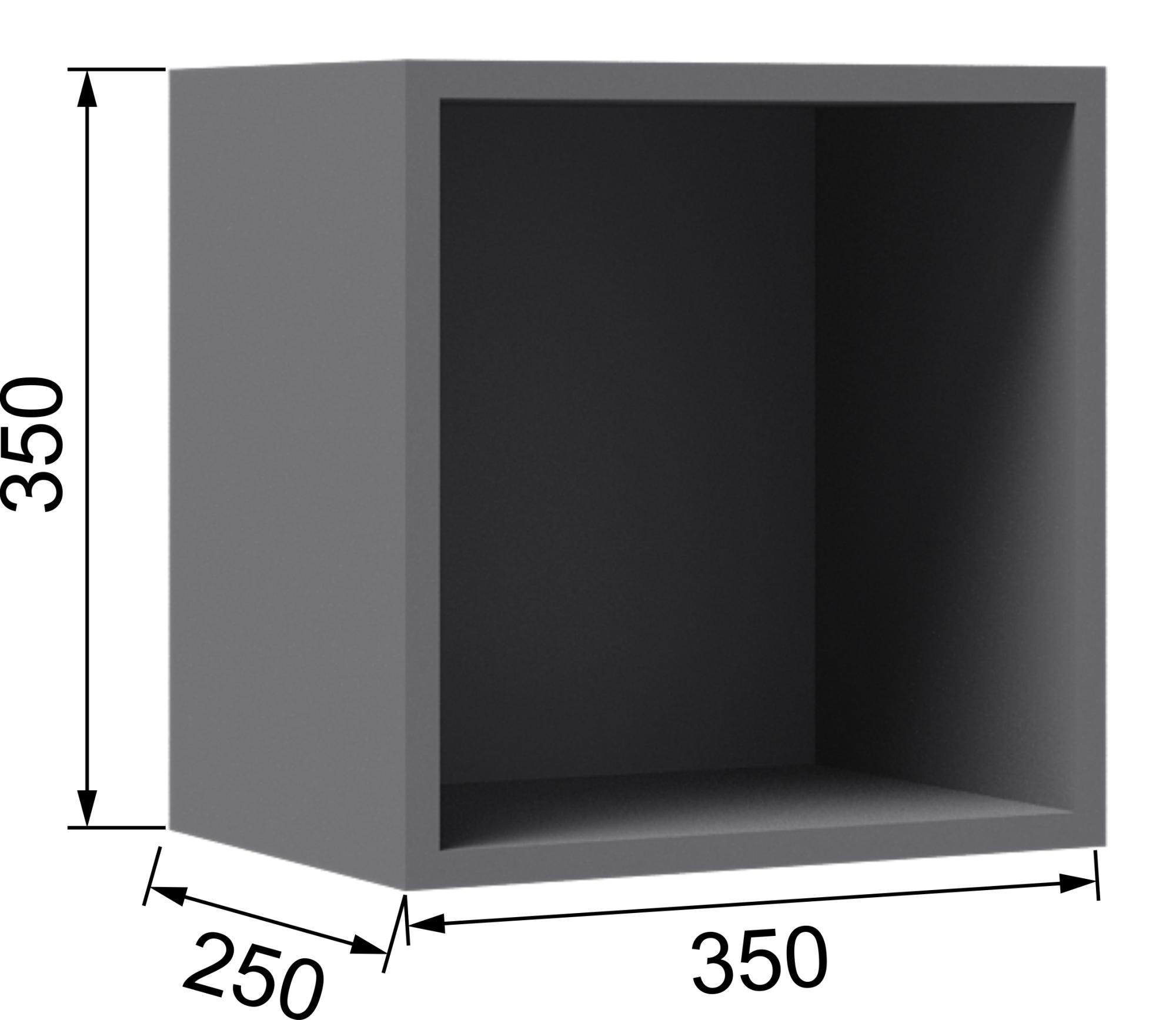 Гостиная Гира куб ГКБ-1 графит серый